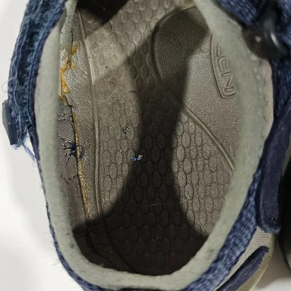 Keen Venice H2 Navy Blue Gray Boys Big Kids Size 2 Water Sandal